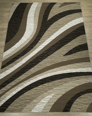 Ковер российский 15801-10834 Лайла де Люкс (Полипропилен, коричневый)