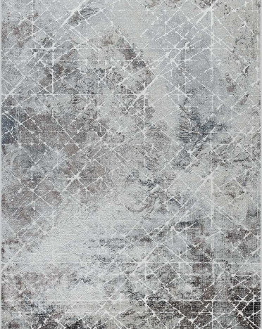 Ковер турецкий 51814B Modalina (Акрил, Эвкалиптовый шелк, серый, кремовый)