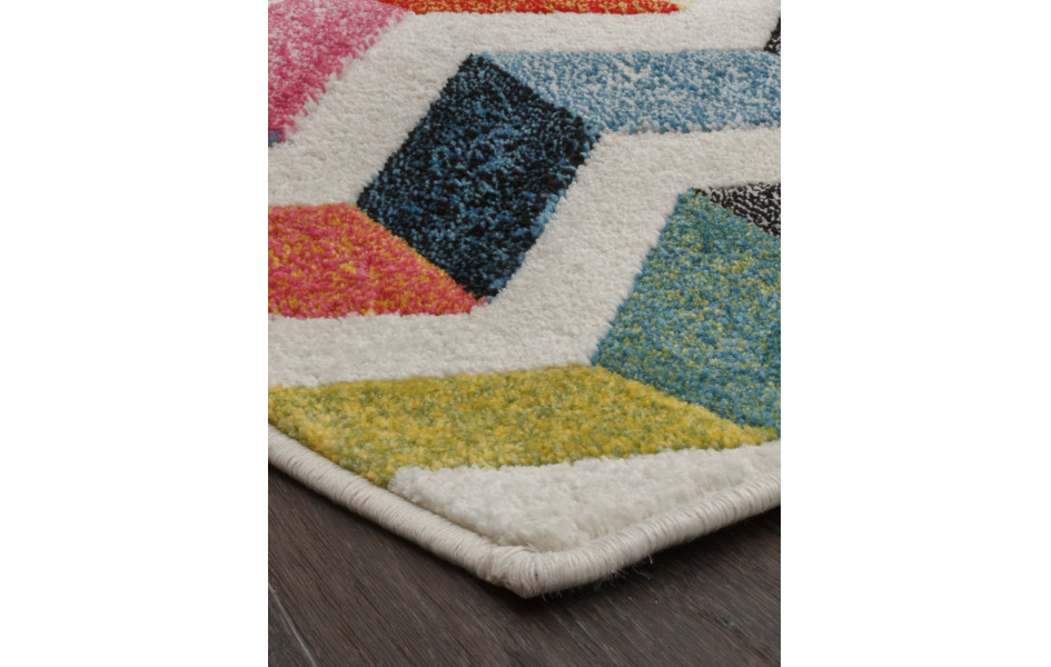Детский ковер C056 - MULTICOLOR-GRAY