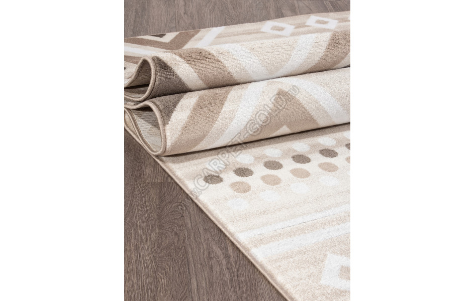 Ковер D962 - CREAM-BROWN - Прямоугольник - коллекция VALENCIA DELUXE